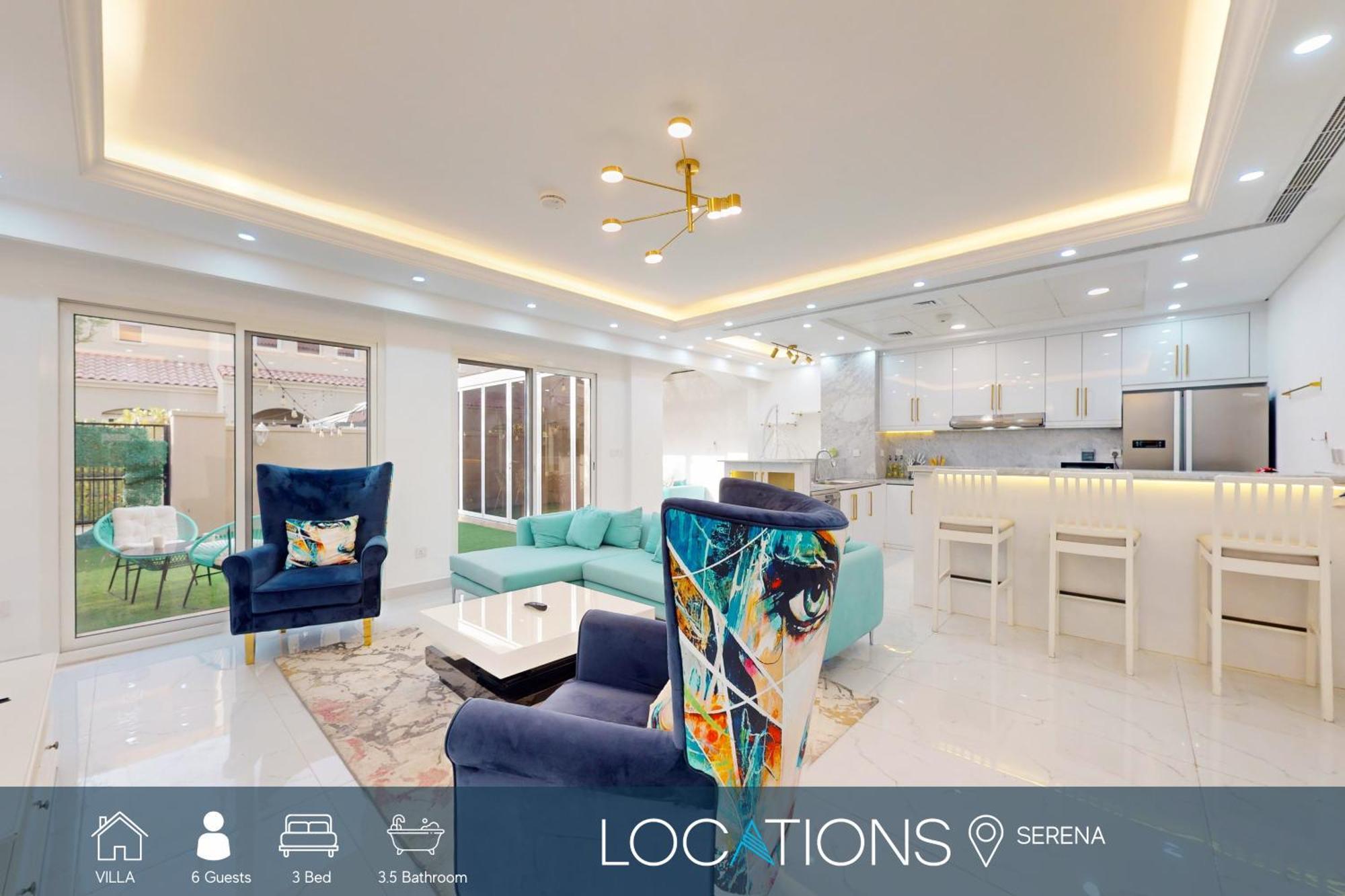 Bella Casa At Serena - Peaceful Three Bed Villa Dubai Luaran gambar